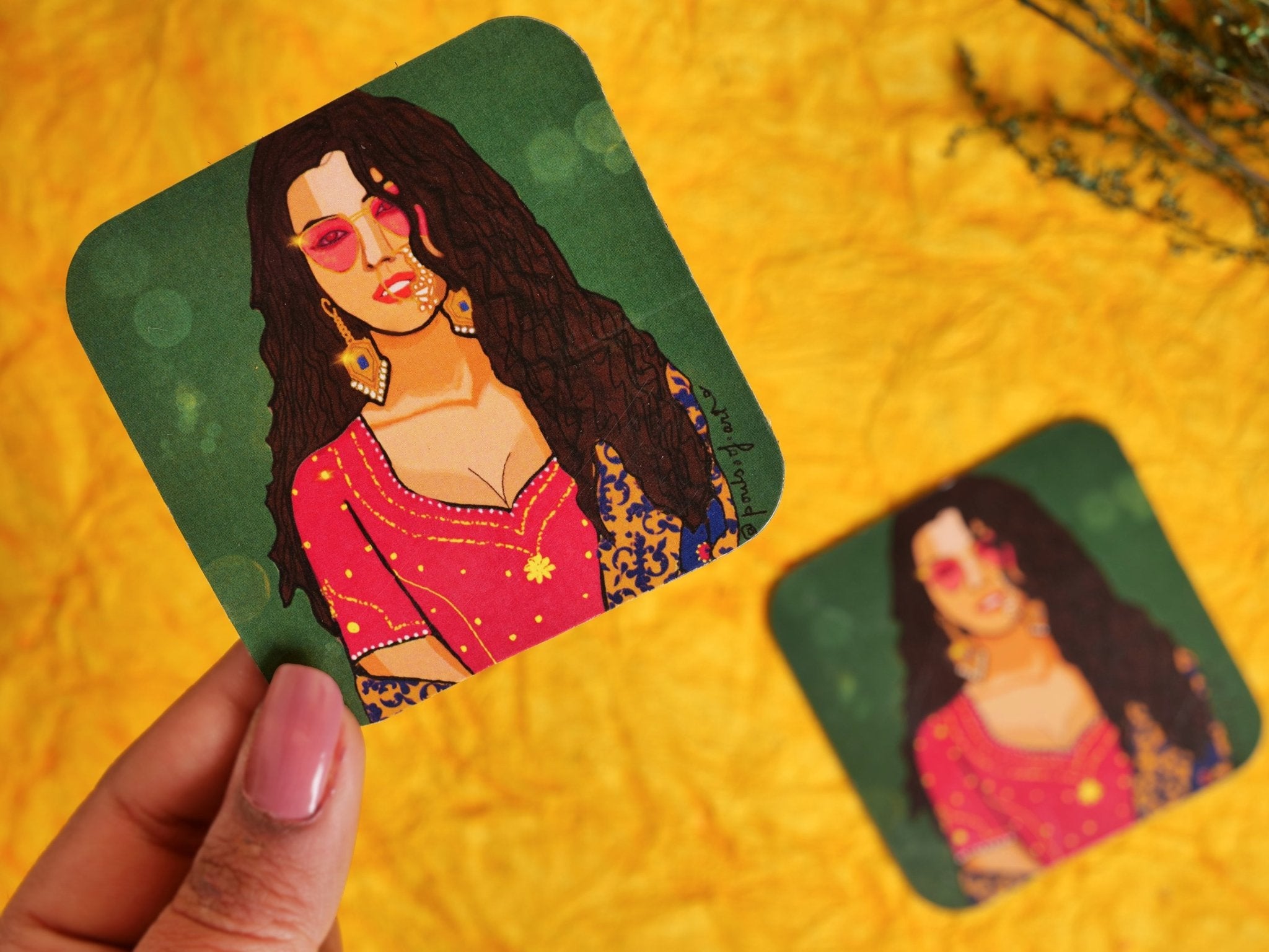 Myra Fridge Magnet - Pouls.of.art