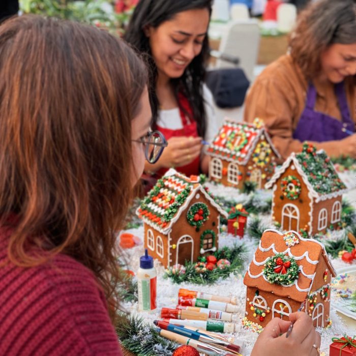 Gingerbread House Painting