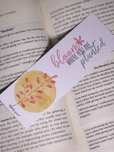 Bloom Bookmark - Pouls.of.art