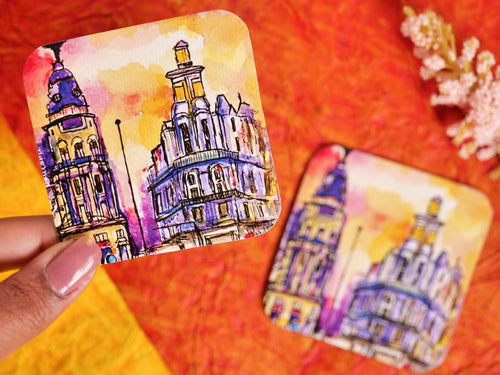 Cityscape Fridge Magnet - Pouls.of.art