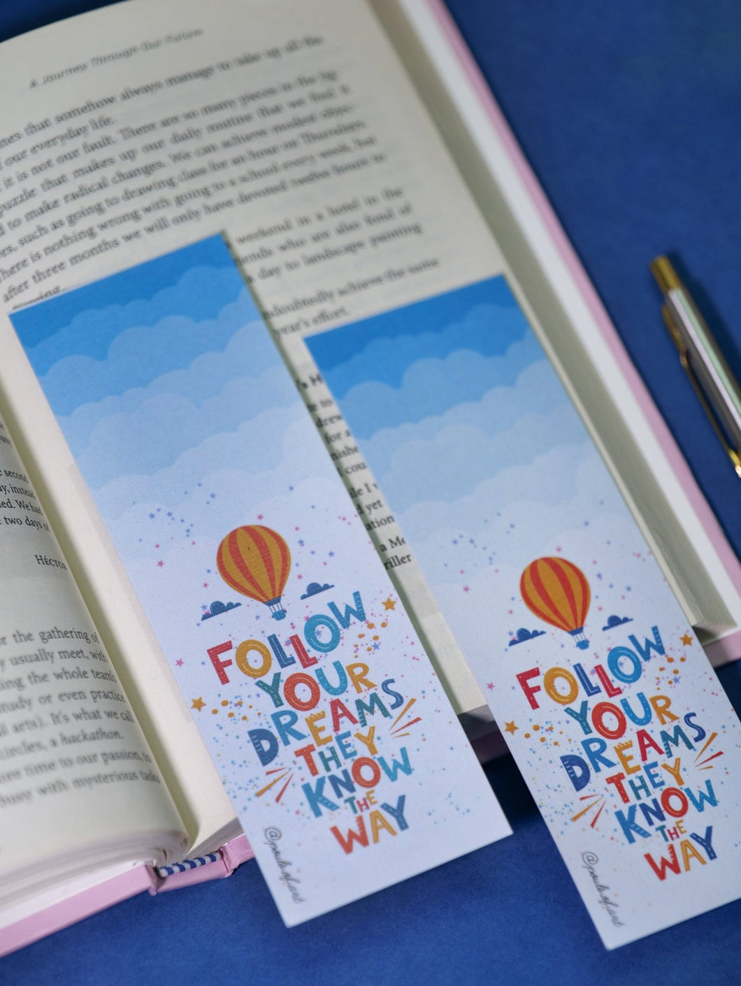 Follow Your Dreams Bookmark - Pouls.of.art