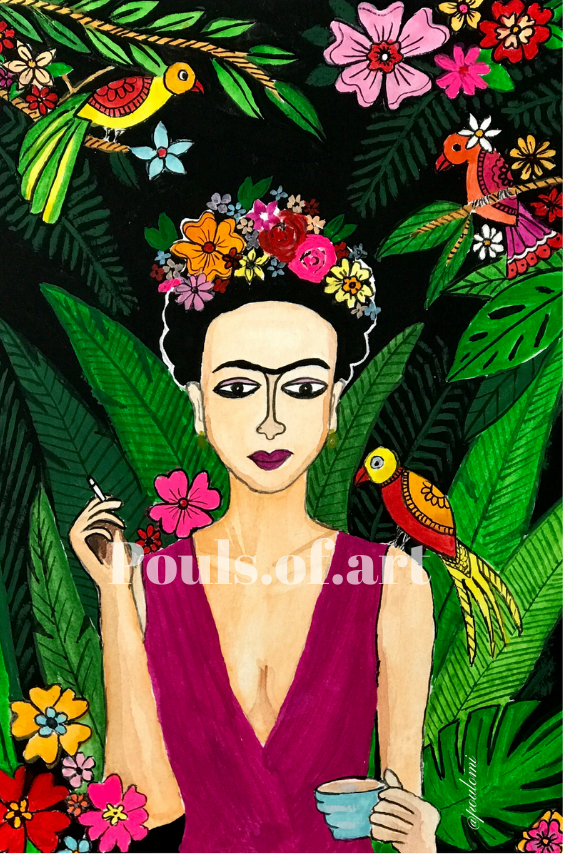 Frida Rani Art Print