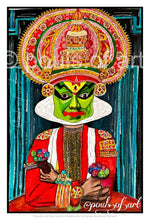 Load image into Gallery viewer, Kathakali Painting - Pouls.of.art
