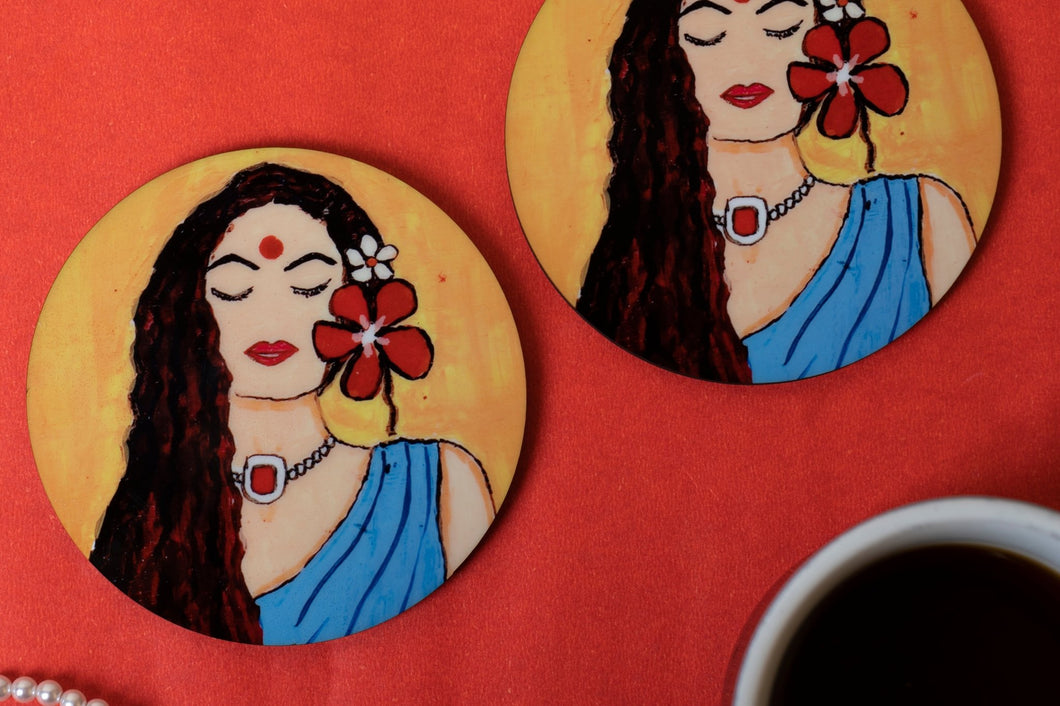 Latika Round Coaster - Pouls.of.art