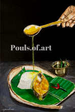 Load image into Gallery viewer, Maachh Bhaat Art Print
