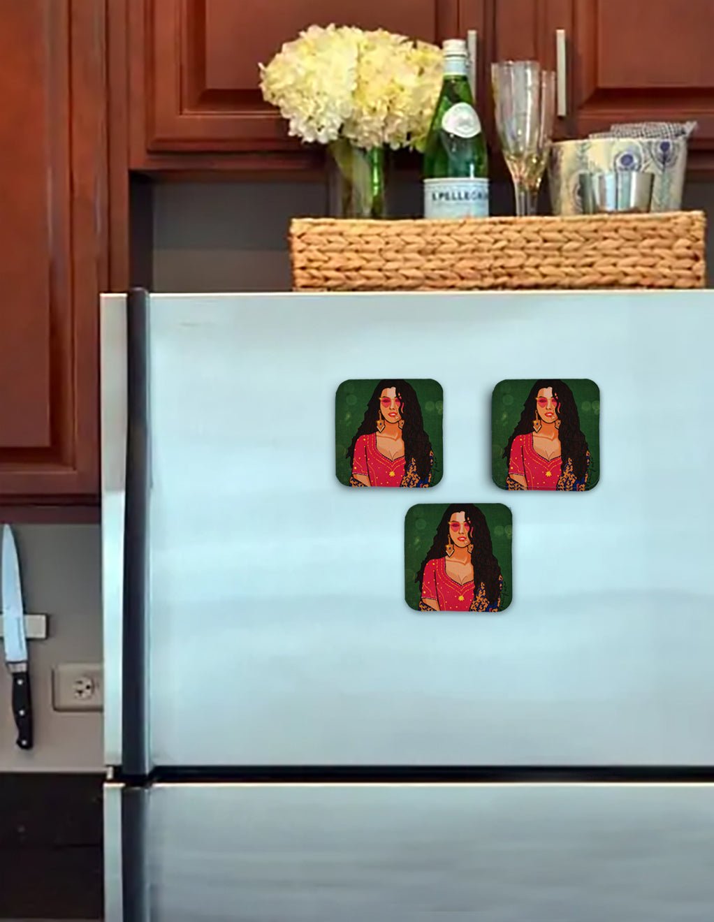 Myra Fridge Magnet - Pouls.of.art