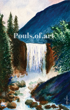 Load image into Gallery viewer, Waterfall Art Print
